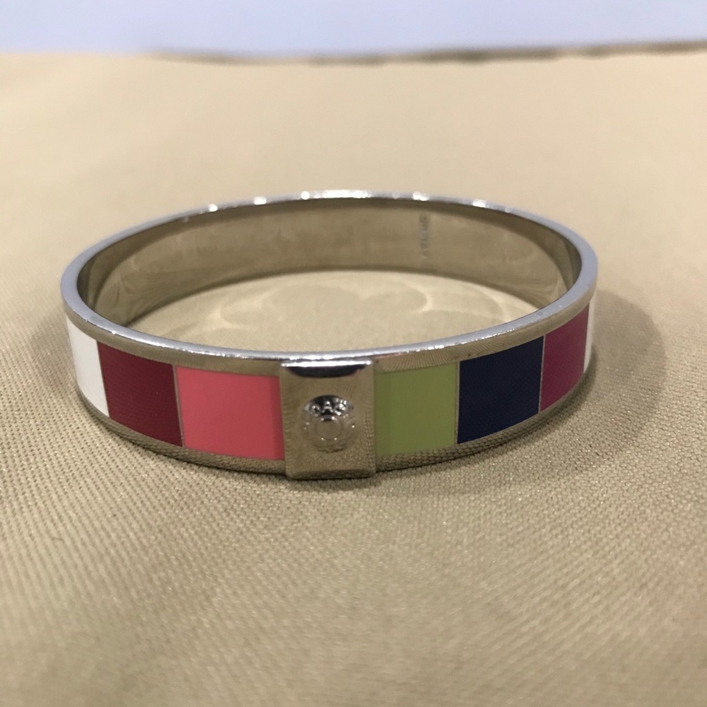 COACH MULTICOLORED BANGLE